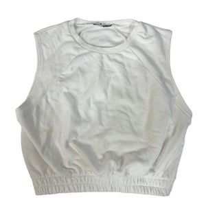 ZARA Crop White Top